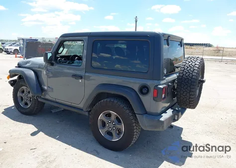 2021 Jeep Wrangler Sport S 4X4 z USA, uszkodzony, nr VIN 1C4HJXAG8MW569220